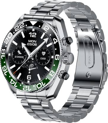 alt Regal, 1.28" Single Chip Bluetooth Calling 300 Watchfaces Stainless Steel Luxury Smartwatch