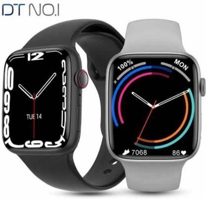 Tech Wear DTNo1 1.9"Display AlwaysON BTCall Music SpeakerMic Health/Sport 390*435 (BLACK) Smartwatch