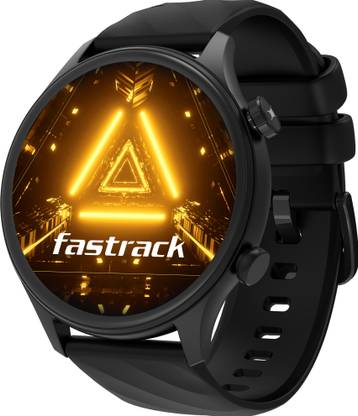 Fastrack Optimus2 Pro-1.43'' AMOLED|Advanced Blazing Fast UI|AOD|Metal Case|Working Crown Smartwatch