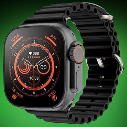 KadWaniya T800 Ultra Smart Watch With Wireless Charging Smartwatch