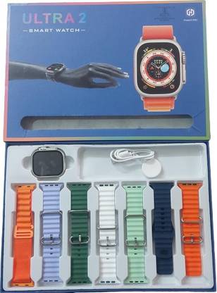 CLUBCLASSY ultra 2 T10 smartwatch calling hd with 7 straps for men and women Smartwatch