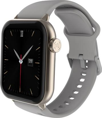 Noise Mighty BT Calling with 1.96" display, Metal Build & Functional Crown Smartwatch