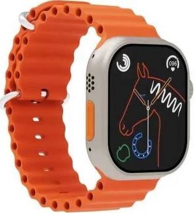 BS KRRAFTS T800 Ultra Bluetooth Calling HeartRate Fast Charging Fitness Smartwatch
