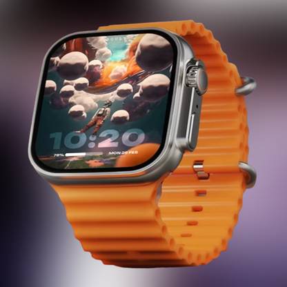 KadWaniya T800 Ultra Smart Watch With Wireless Charging Smartwatch