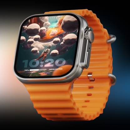 KadWaniya T800 Ultra Smart Watch With Wireless Charging Smartwatch