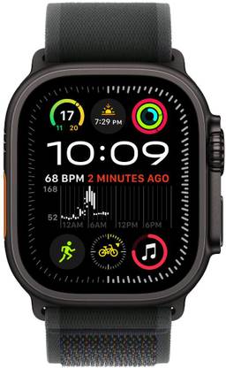 Apple Watch Ultra 2 GPS + Cellular 49mm Black Titanium with Black Trail Loop