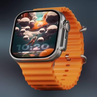 KadWaniya T800 Ultra Smart Watch With Wireless Charging Smartwatch