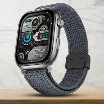 Fire-Boltt Brillia Pro 51.3mm (2.02) Largest AMOLED Display, Bluetooth Calling,Premium Look Smartwatch