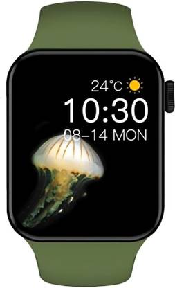 THE MOBILE POINT T100 plus SpO2 Full Touch Smartwatch with 30 Workout Modes, Heart Rate Tracking Smartwatch