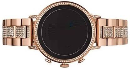 sweetex Digital Round Black Dial Gen 4th, Chain Strap For Women/Girls Smartwatch