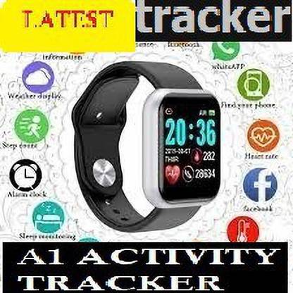 Jocoto D2920(A1) MAX FITNESS TRACKER MULTI FACES SMART WATCH BLACK (PACK OF 1) Smartwatch