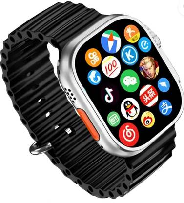 Satyam TRADERS T800 Ultra Smart Watch (BLACK STRAP) Smartwatch