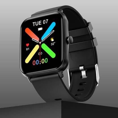 Fire-Boltt Ninja Calling Pro 42.9mm (1.69) Bluetooth Calling Smartwatch AI Voice Assistant Smartwatch  (Black Strap, Free Size)