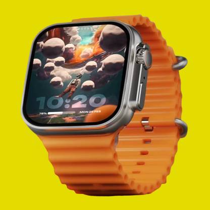 KadWaniya T800 Ultra Smart Watch With Wireless Charging Smartwatch