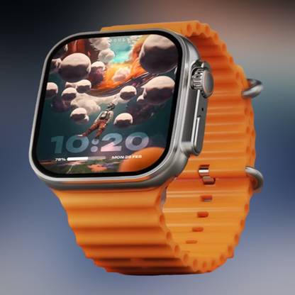 KadWaniya T800 Ultra Smart Watch With Wireless Charging Smartwatch