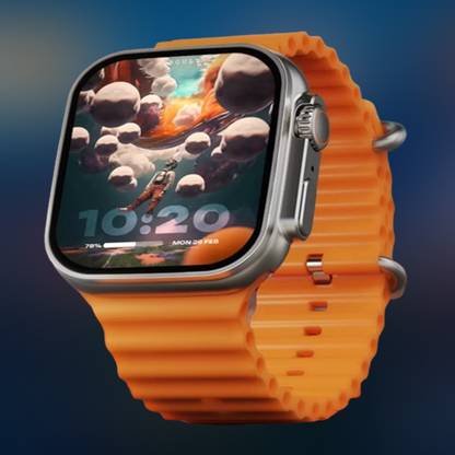 KadWaniya T800 Ultra Smart Watch With Wireless Charging Smartwatch