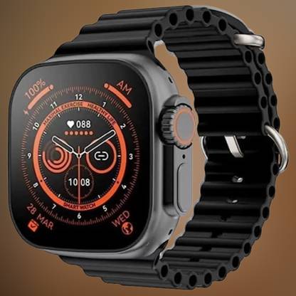 KadWaniya T800 Ultra Smart Watch With Wireless Charging Smartwatch