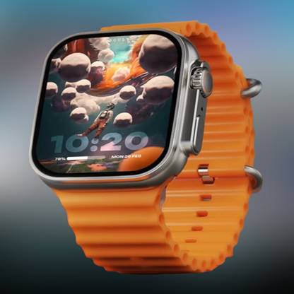 KadWaniya T800 Ultra Smart Watch With Wireless Charging Smartwatch