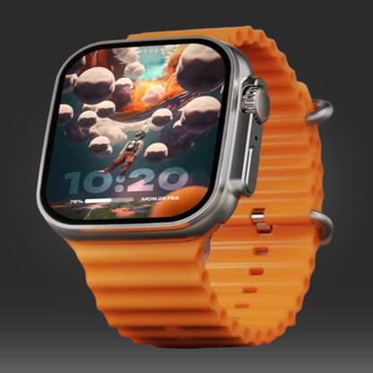 KadWaniya T800 Ultra Smart Watch With Wireless Charging Smartwatch