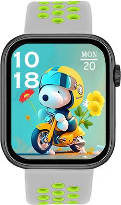Time Up Snoopy Cartoon Bluetooth Calling Music Multiple Sports Modes 6-17 Years Kids Smartwatch