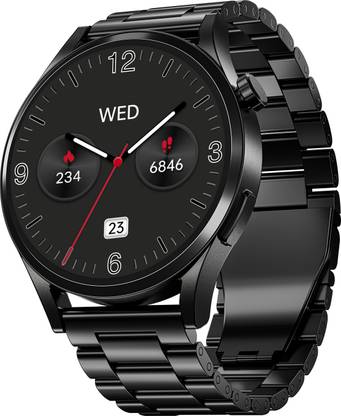 boAt Chrome Horizon, 1.51''(3.83cm) AMOLED Display, Video Watch Face, HRV Tracker Smartwatch
