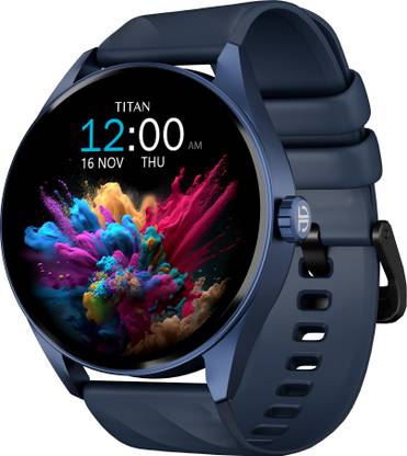 Titan Crest-1.43''|Premium Design|AMOLED|AOD|Working Crown|BT Calling|Fast Charge|IP68 Smartwatch
