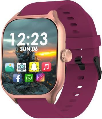 BfsTeckt Newly Launched H9 2.0" Smartwatch, Square Dial, Full Touch, Bluetooth Calling Smartwatch
