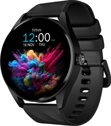 Titan Crest-1.43''|Premium Design|AMOLED|AOD|Working Crown|BT Calling|Fast Charge|IP68 Smartwatch