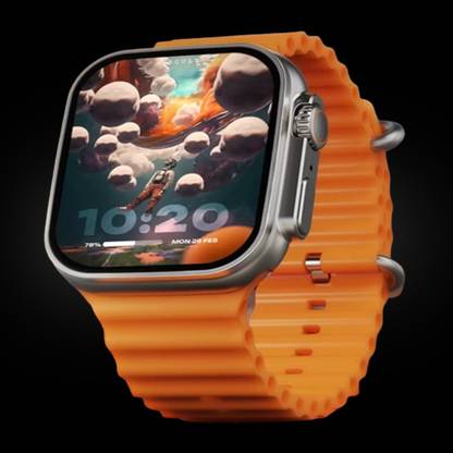 KadWaniya T800 Ultra Smart Watch With Wireless Charging Smartwatch