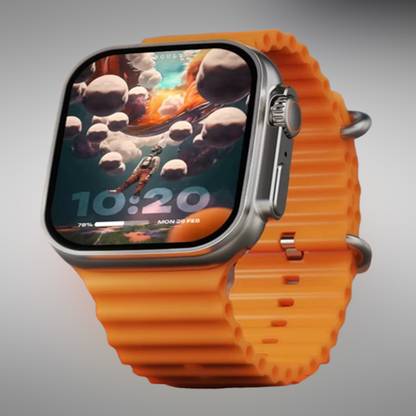 KadWaniya T800 Ultra Smart Watch With Wireless Charging Smartwatch