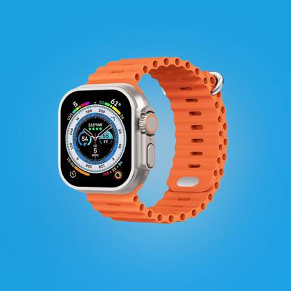 KadWaniya T800 Ultra Smart Watch With Wireless Charging Smartwatch