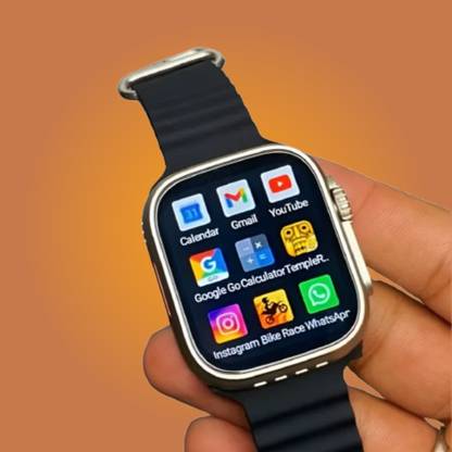 BOOMLY T800 A1 Ultra with WiFi GPS Sim Card 4G W27 & 20+ New Features Smartwatch