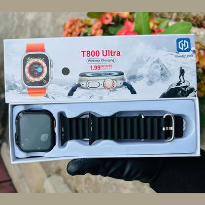 WRADER T800 Ultra Black Smartwatch