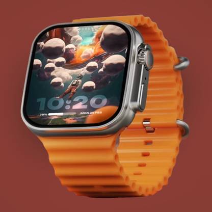 KadWaniya T800 Ultra Smart Watch With Wireless Charging Smartwatch