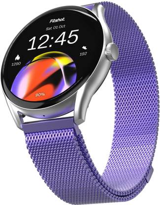 Fitshot Aster 1.43inch round AMOLED Display with BT Calling,1000 Nits brightness Smartwatch