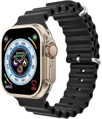 BEZEL & WRIST S8 Ultra Max Full HD 2.08 Display, Heart Rate, Sleep Tracker, Waterproof, Luxury Smartwatch