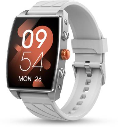 Pebble Mega 2.06"Amoled Display,BT Calling,Premium Metal Built,Health Suite Smartwatch