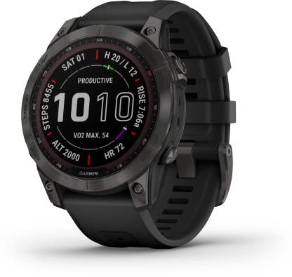 GARMIN Fenix 7 Solar Multisport Watch, PacePro Technology, ClimbPro, Stamina Tracking Smartwatch