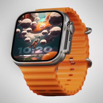 KadWaniya T800 Ultra Smart Watch With Wireless Charging Smartwatch