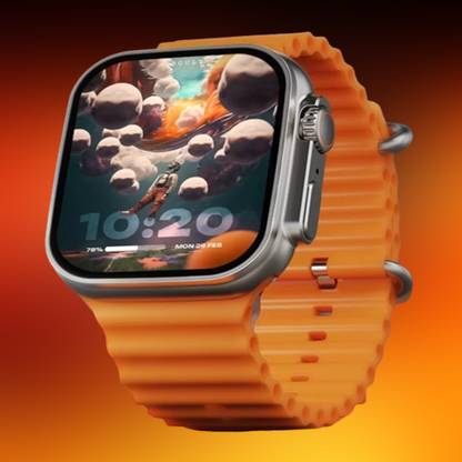KadWaniya T800 Ultra Smart Watch With Wireless Charging Smartwatch