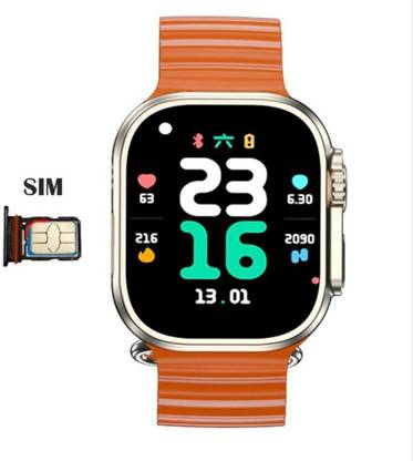 HRYFiNE First S8 Ultra Honeycomb Edition with Youtube,Instgram,Videos,Playstore,GPS,Wifi Smartwatch