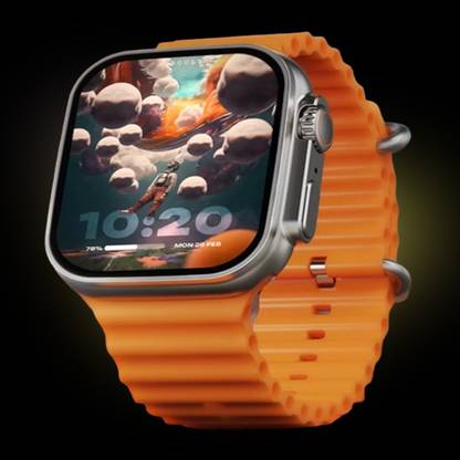KadWaniya T800 Ultra Smart Watch With Wireless Charging Smartwatch