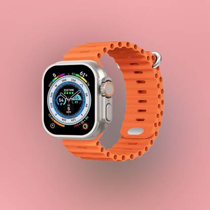 KadWaniya T0 Ultra Smart Watch With Wireless Charging Smartwatch