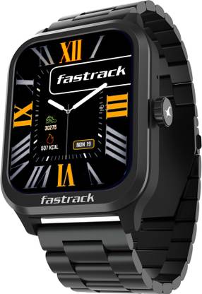 Fastrack Revoltt Classic-1.83''|Metal Design|Working Crown|AIVoice Assistant|IP68|Fashion Smartwatch