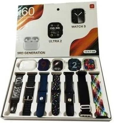 TECHMAZE I40 Ultra Fashionable Look Smart Watch With Bluetooth Calls Heart Rate Smartwatch