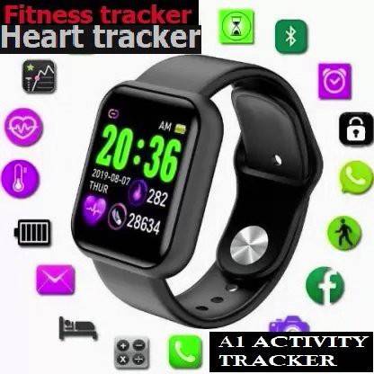 Stybits S747(A1) PLUS MULTI FACES STEP COUNT SMART WATCH BLACK(PACK OF 1) Smartwatch