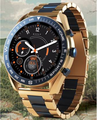 Boult Mirage 1.39" Screen, BT Calling, Working Crown, Zinc Alloy Frame, 500 Nits, SpO2 Smartwatch