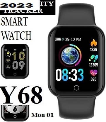 Bashaam K5 D20 ULTRA FITNESS TRACKER STEP COUNT SMART WATCH BLACK(PACK OF 1) Smartwatch