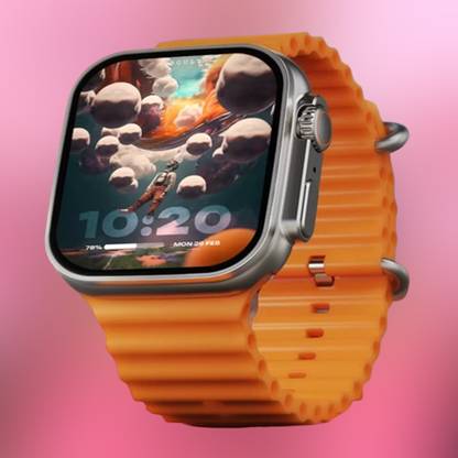 KadWaniya T800 Ultra Smart Watch With Wireless Charging Smartwatch