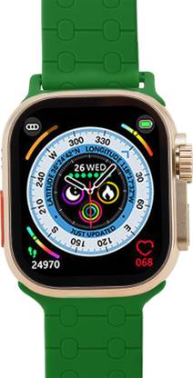 I Kall W9 2.19 inch Display With bluetooth Calling And wireless charging support Smartwatch